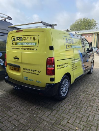 Adrian\'s New Van Air4u Ltd 01903 257117 New-van-Air4u Ltd