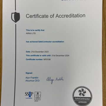 2023 Safecontractor Certificate