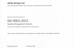 ISO9001 5749-25-26-Certificate